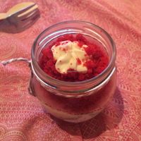 red velvet at La Besnéta in Barcelona