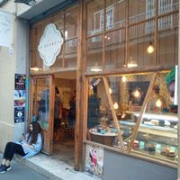 view from the street at La Besnéta in Barcelona