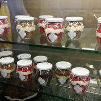 dessert to take away at La Besnéta in Barcelona