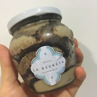 Tiramisú at La Besnéta in Barcelona