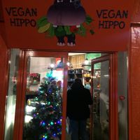 The lovely Vegan Hippo on Rupert St at Vegan Hippo in London