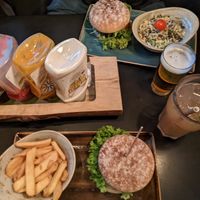 Birds eye burgers at Hans im Glück - Isartorplatz in Munich