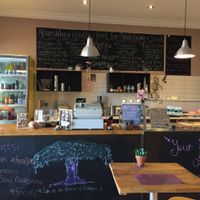 inside Street Espress at Sebastian's Place in Chelsea