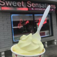 Vegan soft serve   at Sweet Sensations in Babylon
