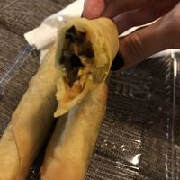 Spring rolls at Yummy Noodle in Cairns