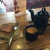 Mocha Cacao Bar ❤️ at Dobra Tea in Asheville