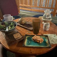 Dobra Tea - Tea Service and Tempeh Sandwich   at Dobra Tea in Asheville