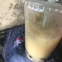 Matte Latte at Dobra Tea in Asheville