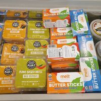 vegan cheese and butter at Saruga Organic Supermarket 사러가 슈퍼마켓 in Seoul