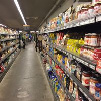 Speghetti aisle and other stuff at Saruga Organic Supermarket 사러가 슈퍼마켓 in Seoul