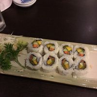 Vegan sushi at Tsuru in Davao City