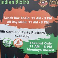   at IndiGo Indian Bistro in Manchester