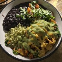 One of the vegan bowls  at Tomatillo in Dobbs Ferry