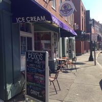 store front  at Berry's Ice Cream and Candy Bar in New London