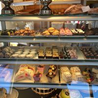 Baked goods (vegan and non-vegan) at Snovit Konditori och Servering in Gothenburg