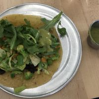 Veggie Taco (vegan) at Boomtown Coffee in Houston