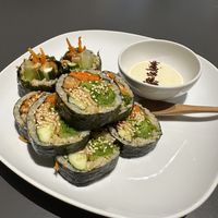 Vegan teriyaki rolls  at MuYe - Mottainai in Kaohsiung
