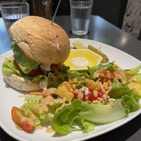 Mushroom burger   at MuYe - Mottainai in Kaohsiung