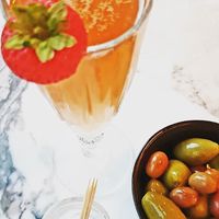 Olives & cocktails at Redemption - Chepstow in West London