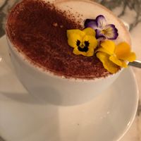 Hot chocolate  at Redemption - Chepstow in West London