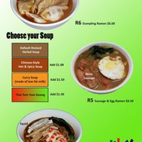 menu6 at HW Vegetarian in Central Singapore