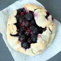 Berry galette from Two Daughters Bakeshop at Two Daughters Bakeshop in North Vancouver