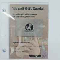Gift cards available at Dinosaurs - Boardman Pl in San Francisco