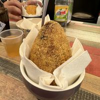 One arancini (v big)  at Arancinaglutenfree in Siracusa