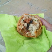 Inside an arancina. at Arancinaglutenfree in Siracusa