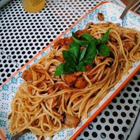 Vegan pasta at Arancinaglutenfree in Siracusa
