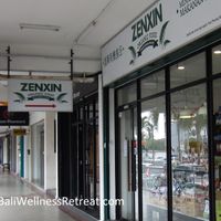 Front of shop at Zenxin Organic Health Food Shop in Penang