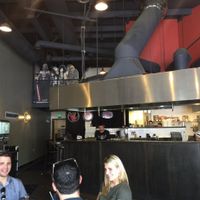 Inside restaurant at Biker Jim's in Highlands Ranch
