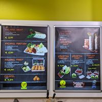 Menu at Cigköftem - Adalbertstrasse in Berlin