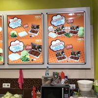 This was the menu along with a €3.50 wrap and a €2.50 burger at Cigköftem - Adalbertstrasse in Berlin