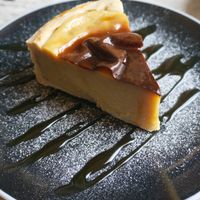 Parisian Flan at Casse-Noisette in Le Havre