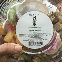 Asian salad with tempeh and edamame at Cid's Food Market in Taos