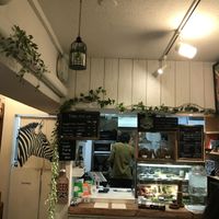 Small but cozy  at Veganic To Go in Tokyo
