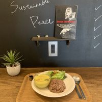 I ate yellow carry. at Veganic To Go in Tokyo