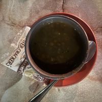 Lentil soup (doesn’t look too good in the pic but was delicious)  at CJ's on the Bay in Marco Island