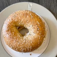 Bagel  at Fat Cats in Austin