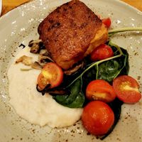 Vegan tofu  at Salt of the Earth in Fennville