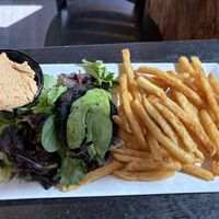 Veggie sandwich, no bread or cheese   at Half Moon Bay Brewing Company in Half Moon Bay