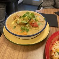 Laksa  at Thai Veggie Hutt in Hobart