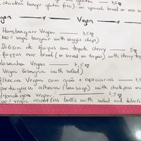 Vegan menu at Biscoito- Espaco Criativo in Aveiro
