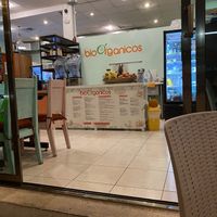 Dining area indoor outdoor  at Bio-Organicos in Playa Del Carmen