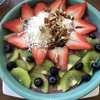 Berry bowl   at Bio-Organicos in Playa Del Carmen
