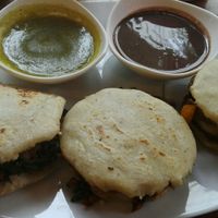 gorditas at Bio-Organicos in Playa Del Carmen