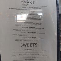 Menu at Grindhaus Cafe in Buffalo