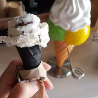 mini ice-cream cone at Einzig in Bad Vilbel