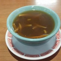 Vegan hot and sour soup  at Tsing Tao in Boulder